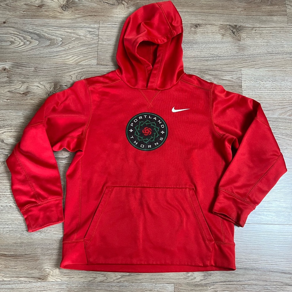 Nike Dri Fit Red Portland Thorns Hoodie